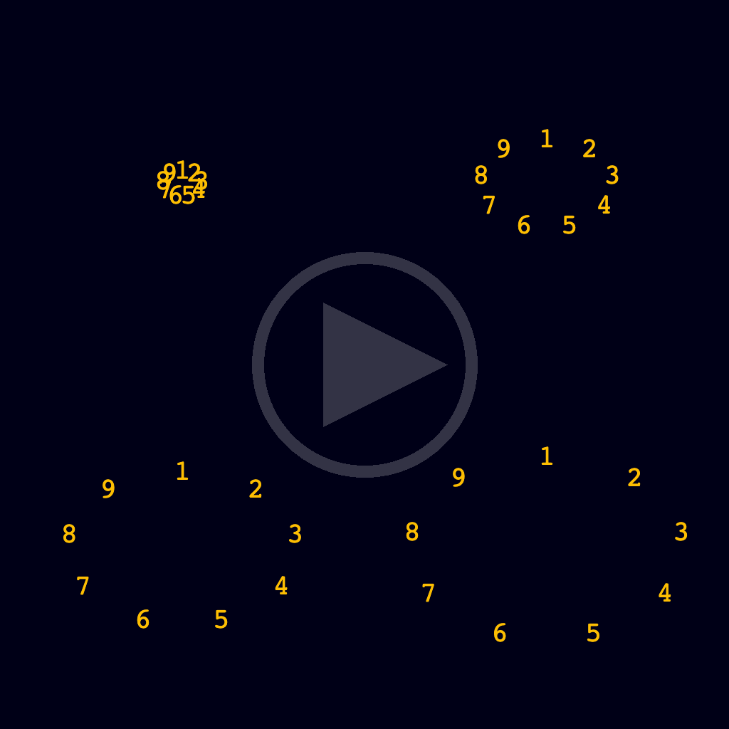 Ellipse Layout Animation